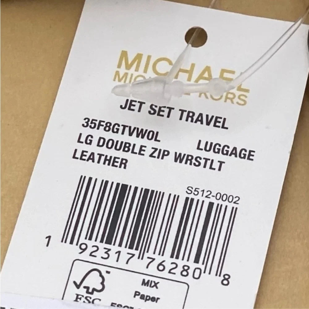 Michael Kors DoubleZip Wallet Wristlet Luggage